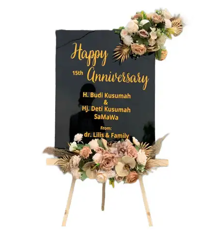 Papan Bunga Akrilik indonesia